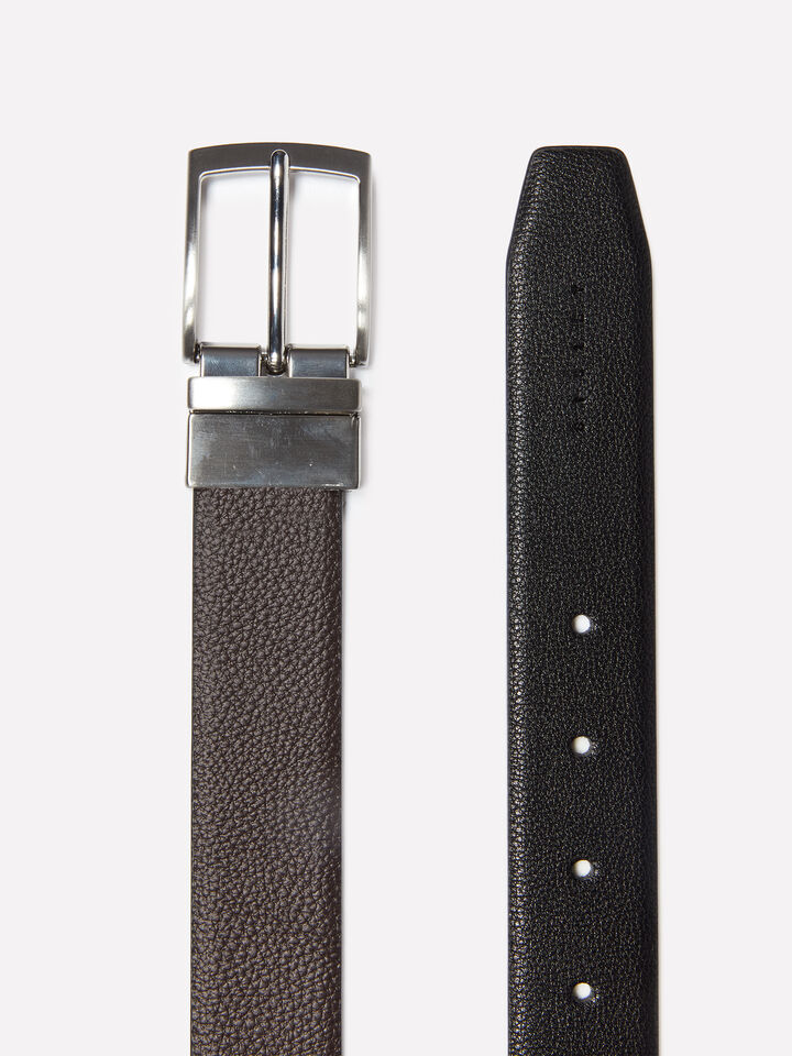 Double face belt - men's belts - Black | Sisley image number 2
